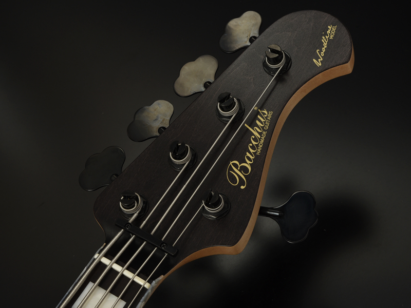 Bacchus WOODLINE DX5 AC 5弦ベース WOODLINE DX5-AC/E EWC/BP CN-MAT （5弦アクティブモデル） Bacchus