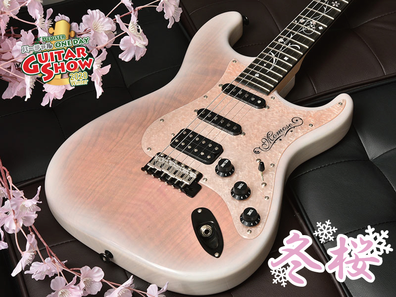 One Dayギターショー目玉製品のご紹介⑤『Momose 冬に咲く桜・冬桜 